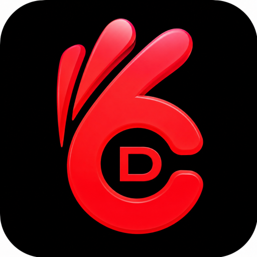 DDOK Game logo with red gaming icon on black background